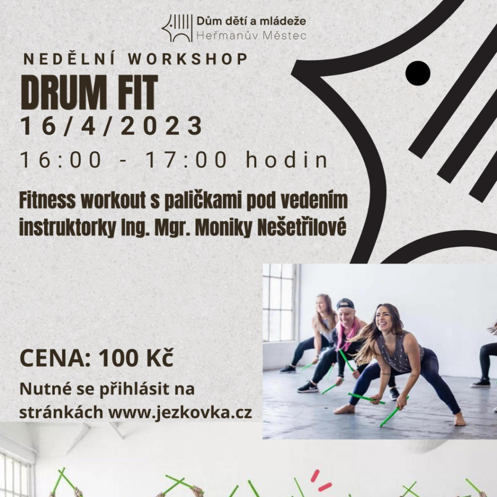 Nedělní workshop - Drum fit