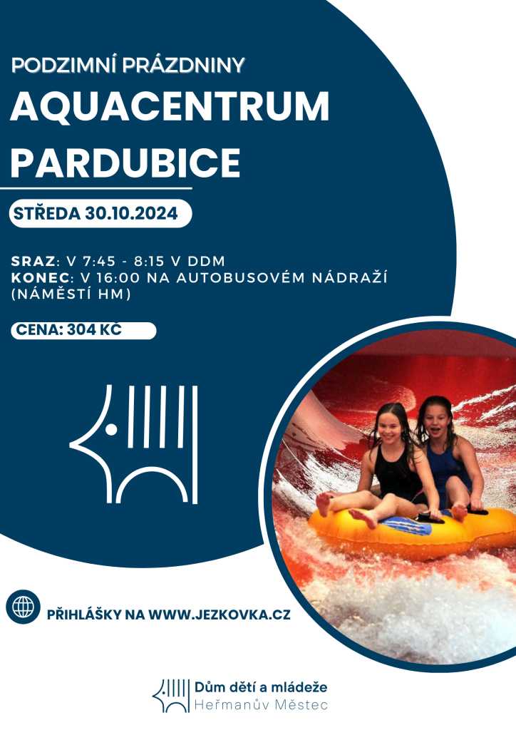 Podzimní prázdniny - Aquacentrum Pardubice