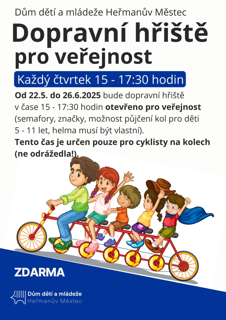 Dopravní hřiště pro veřejnost