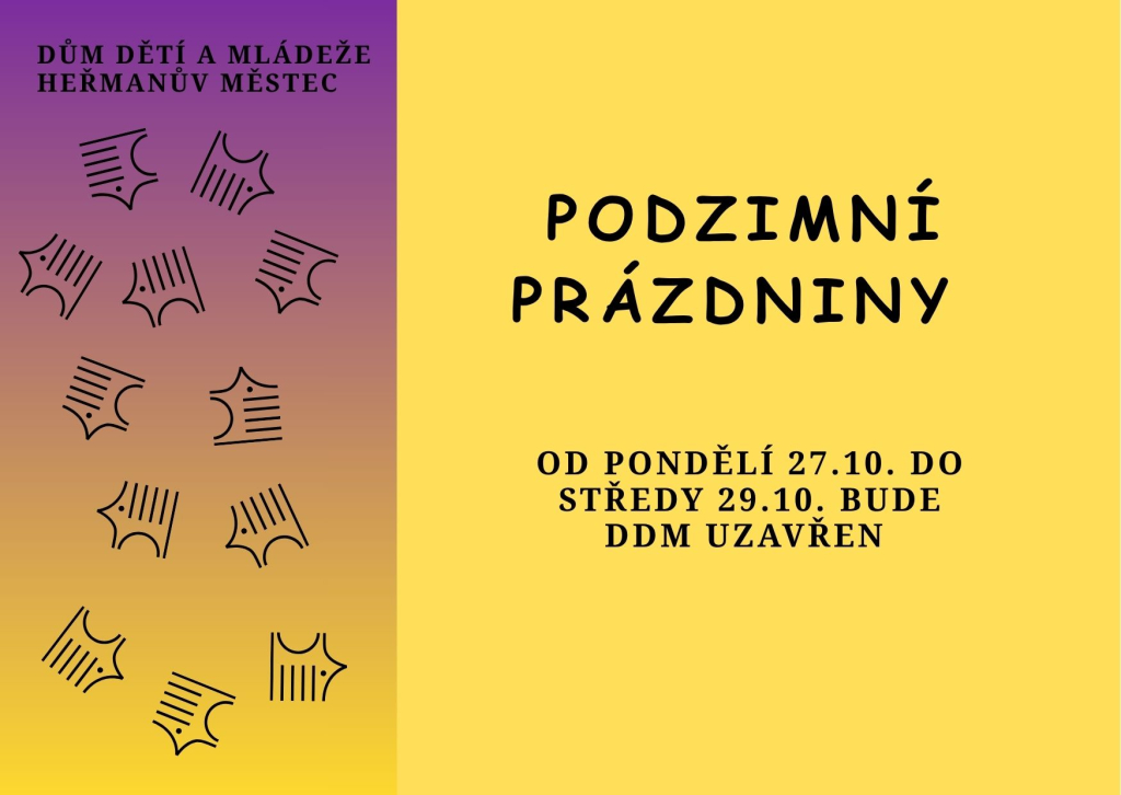 Podzimní prázdniny