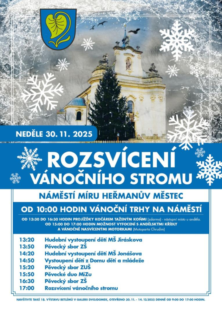      Rozsvícení vánočního stromu