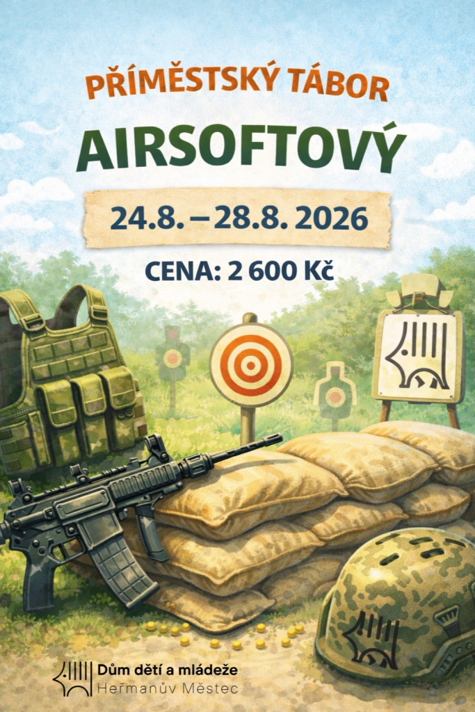 AIRSOFTOVÝ PŘÍMĚSTSKÝ TÁBOR