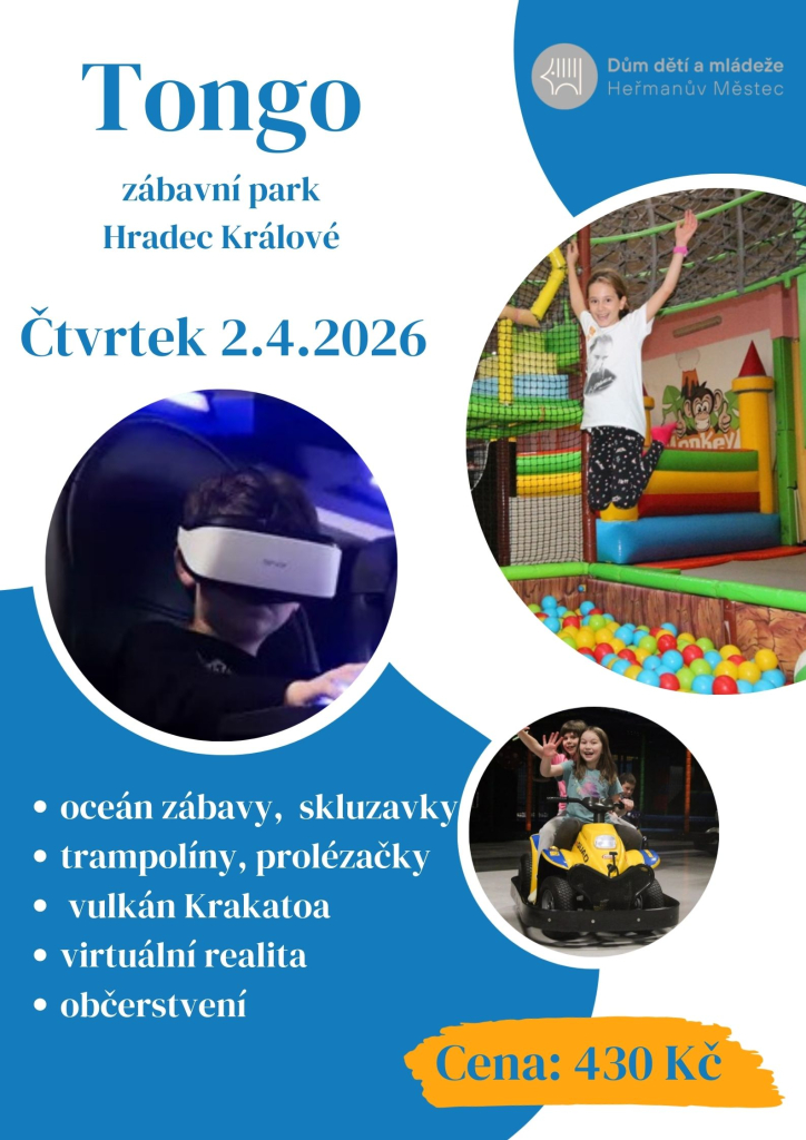 TONGO - velikonoční prázdniny