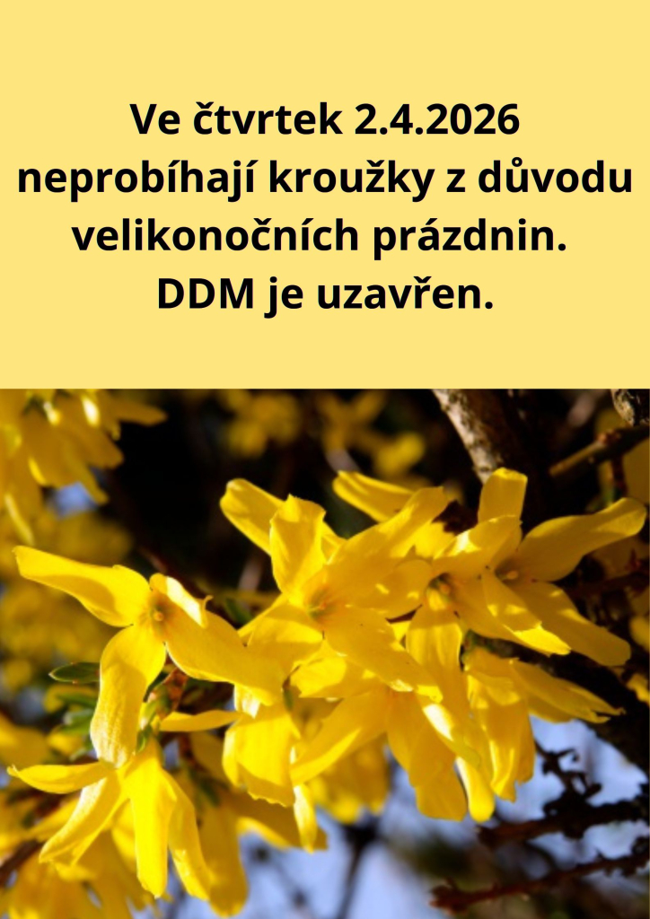 VELIKONOČNÍ PRÁZDNINY