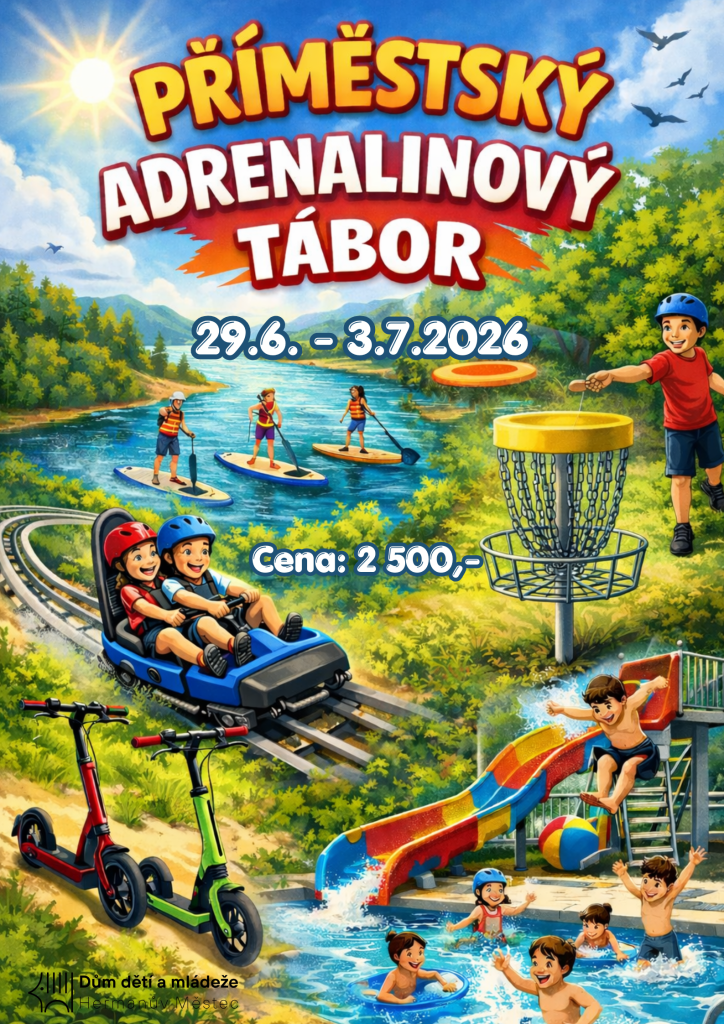 PŘÍMĚSTSKÝ ADRENALINOVÝ TÁBOR