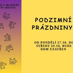 Podzimní prázdniny