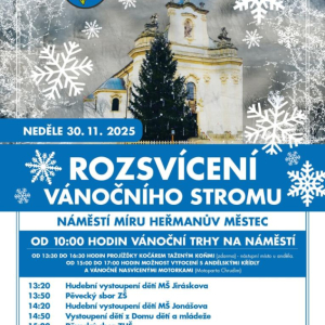      Rozsvícení vánočního stromu