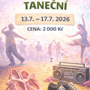TANEČNÍ PŘÍMĚSTSKÝ TÁBOR
