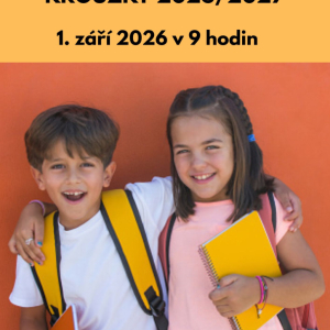 PŘIHLAŠOVÁNÍ NA KROUŽKY VE ŠKOLNÍM ROCE 2026/2027