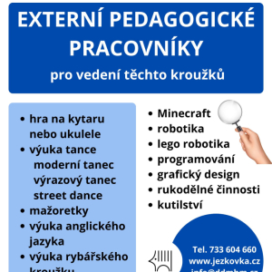 VEDOUCÍ KROUŽKU